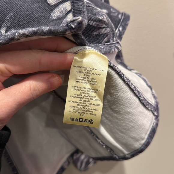 NWT‎ NWT FREE PEOPLE Lua Bed Jacket Slouchy In Indigo Size extra Small - Picture 7 of 12